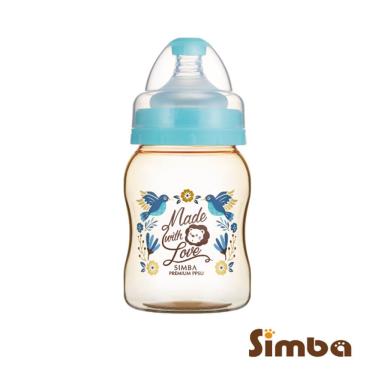 （任3件95折）【Simba 小獅王辛巴】桃樂絲PPSU寬口葫蘆小奶瓶200ml天藍色