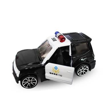 【樂彩森林】迷你合金車-悍馬警車