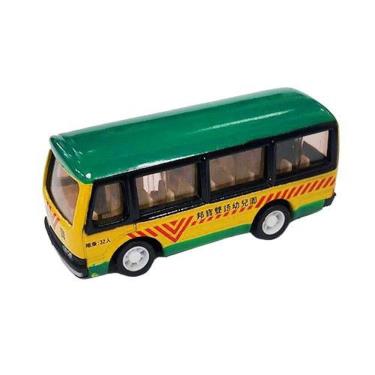 【樂彩森林】迷你合金車-幼兒園車