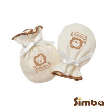 【Simba 小獅王辛巴】有機棉護手套(繫帶)
