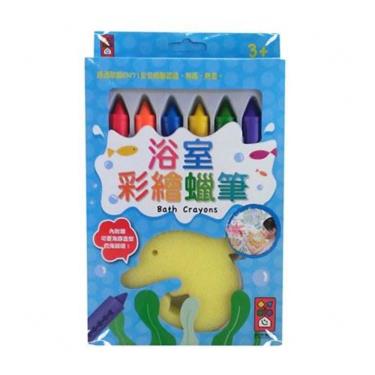 【FOOD超人】浴室彩繪蠟筆 6枝