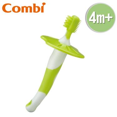 (2件95折，3件85折)【Combi 康貝】第一階段嬰兒刷牙訓練器（14187）
