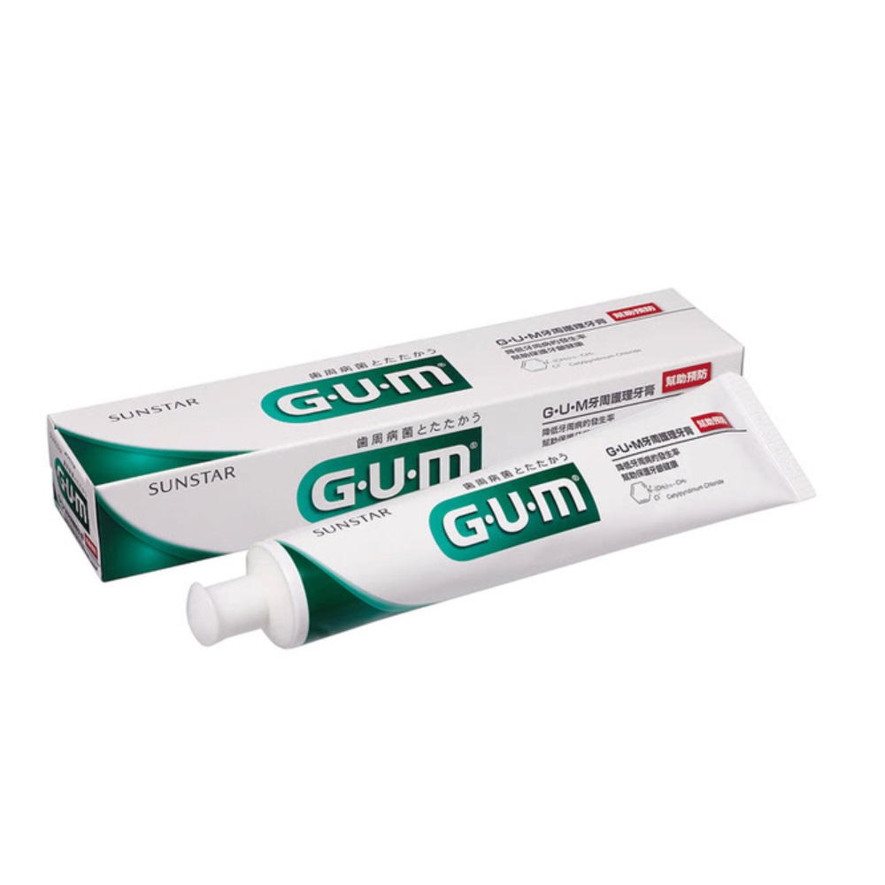 【GUM】牙周護理牙膏 草本薄荷/盒裝140g