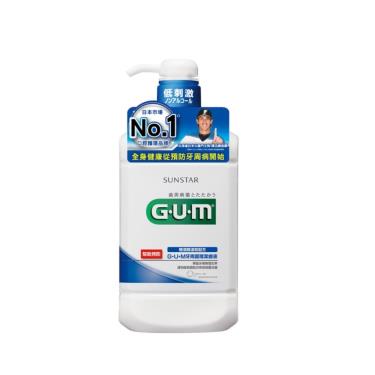 【GUM】牙周護理潔齒液（960ml）壓式 