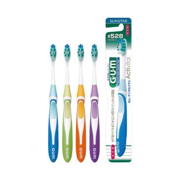 【GUM】牙周護理多功能植毛牙刷（兩種規格可選）顏色隨機 