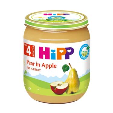 【HiPP喜寶】生機蘋果西洋梨泥（125g）
