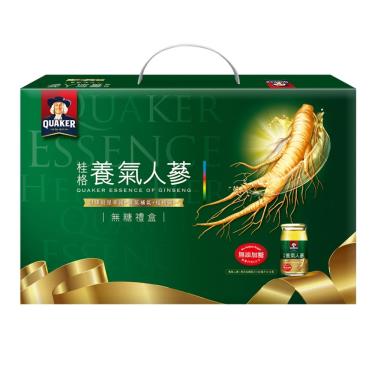 【桂格】無糖養氣人蔘禮盒（12入/盒）