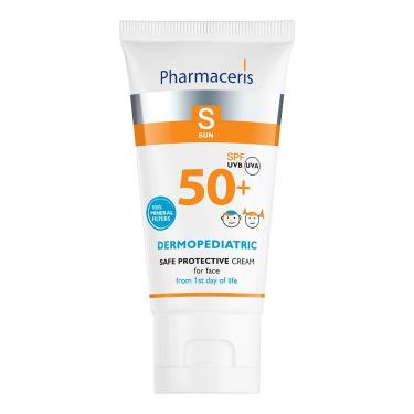 【Pharmaceris法瑪仕】S純物理超薄透防曬霜SPF50+（50ml）新舊包裝隨機出貨（效期日2024/11/01）