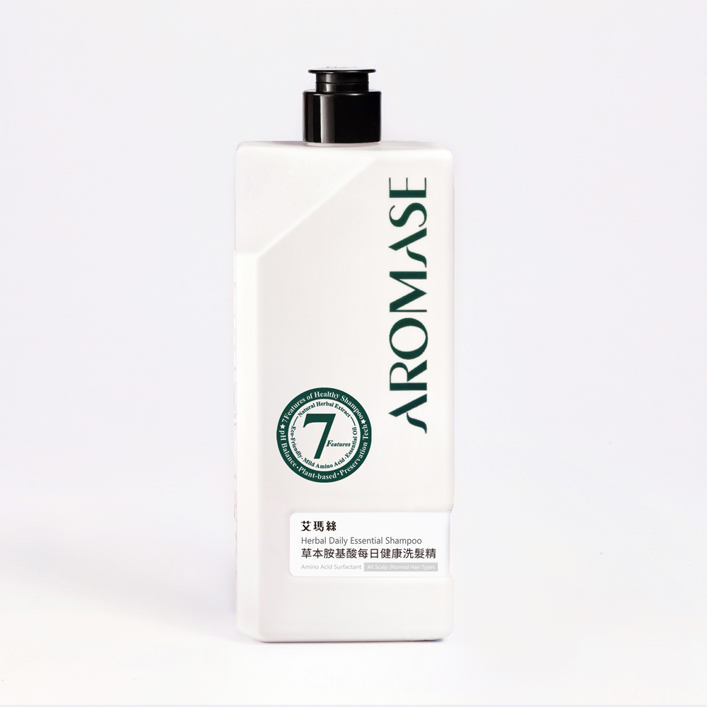 【Aromase艾瑪絲】草本胺基酸每日健康洗髮精（520ml）