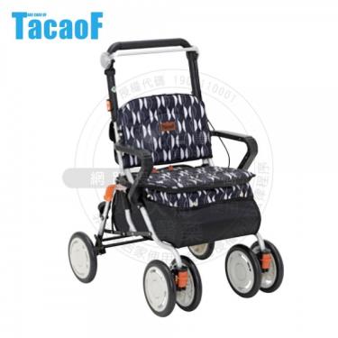 【日本幸和TacaoF】R127標準型步行車／助行椅（黑北歐風）廠商直送