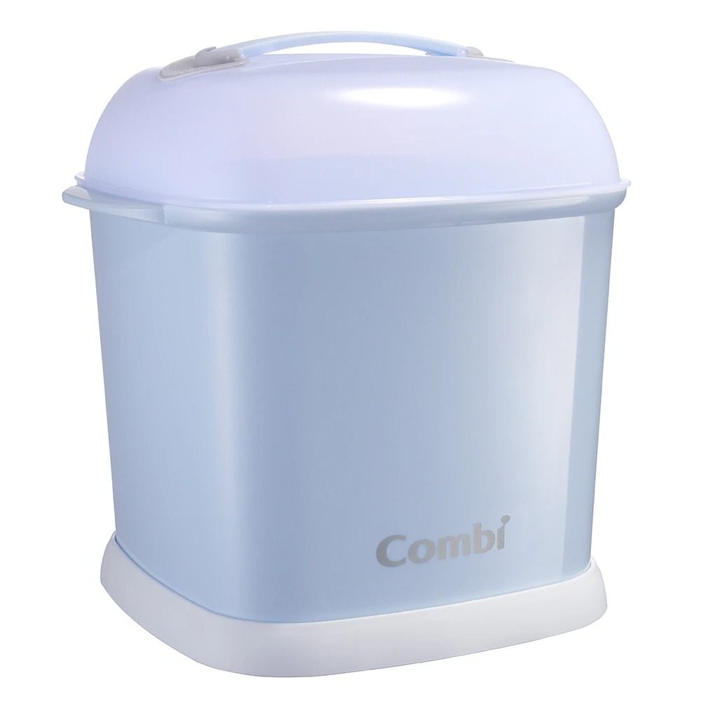 (2件95折，3件85折)【Combi 康貝】消毒鍋保管箱-靜謐藍（71128）