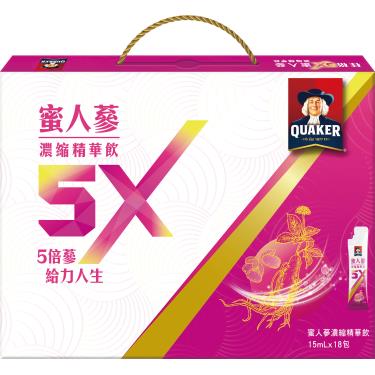 【桂格】5X蜜人蔘精華飲盒裝（18包/盒）