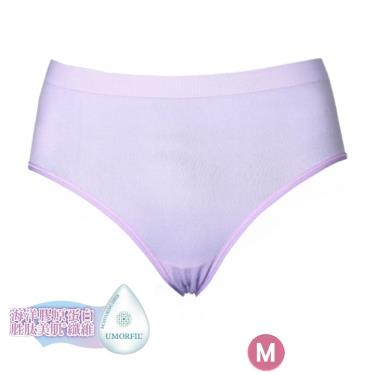 【Baan 貝恩】時尚美膚無縫孕哺內褲／薰衣草紫M