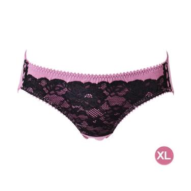 【Baan 貝恩】時尚性感低腰款孕哺內褲內褲／海芋紫XL