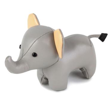 法國 Little big friends 迷你皮偶手搖鈴-大象文森