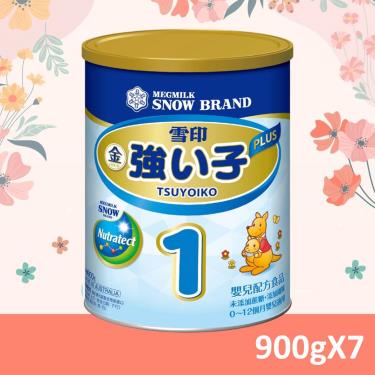 【SNOW雪印】金強小子1PLUS嬰兒配方食品（900gX7罐）