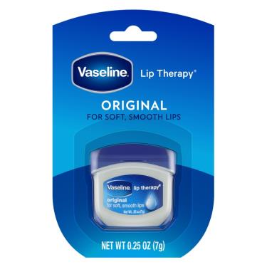 【Vaseline凡士林】原味瓶裝護唇膏（0.25oz）