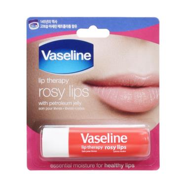 【Vaseline凡士林】玫瑰潤色護唇膏（4.8g）