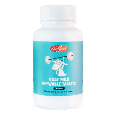 KiwiSweet 活力咩寶羊乳片 原味 60片/瓶-廠商直送