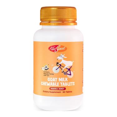 KiwiSweet 活力咩寶羊乳片 蜂蜜味 60片/瓶-廠商直送