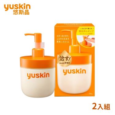 （送護手霜）【Yuskin悠斯晶】乳霜（180gx2入）按壓瓶  活動至10/31