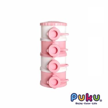 （任2件9折）【PUKU 藍色企鵝】甜甜圈奶粉盒 粉色