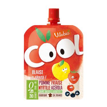 【Vitabio】法國生機優鮮果（90g）蘋果 草莓 藍莓 