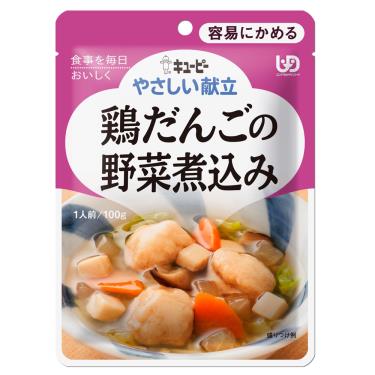 【KEWPIE】銀髮族介護食品 Y1-4 總匯野菜雞肉丸（100g）