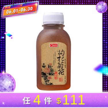 (4瓶111)【康健生機】枸杞菊花飲（350ml/瓶）