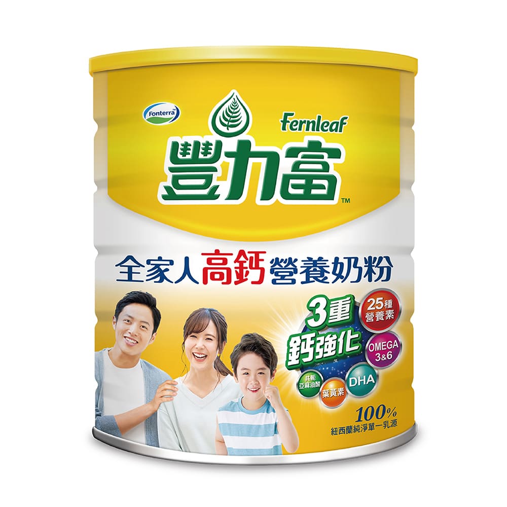 【豐力富】全家人高鈣營養奶粉（2.2kg／罐）