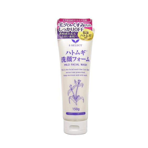 【S-SELECT】薏仁泡沫洗面乳150G