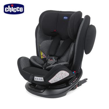 【義大利CHICCO】Unico 0123 Isofit安全汽座-駭影黑  廠商直送