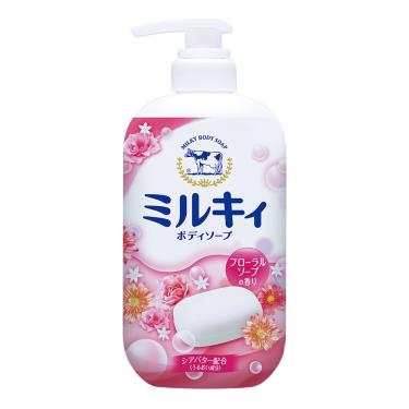【日本牛乳石鹼】牛乳精華沐浴乳（玫瑰花香）（550ml）
