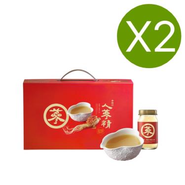 【老協珍】人蔘精禮盒-麥蘆卡蜂蜜口味（14入/盒）X2[效期~2025/02/08]