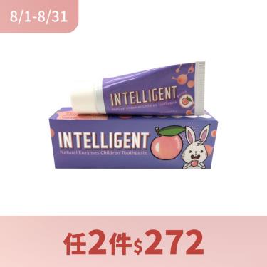 【Intelligent因特力淨】兒童酵素牙膏 水蜜桃（40g）