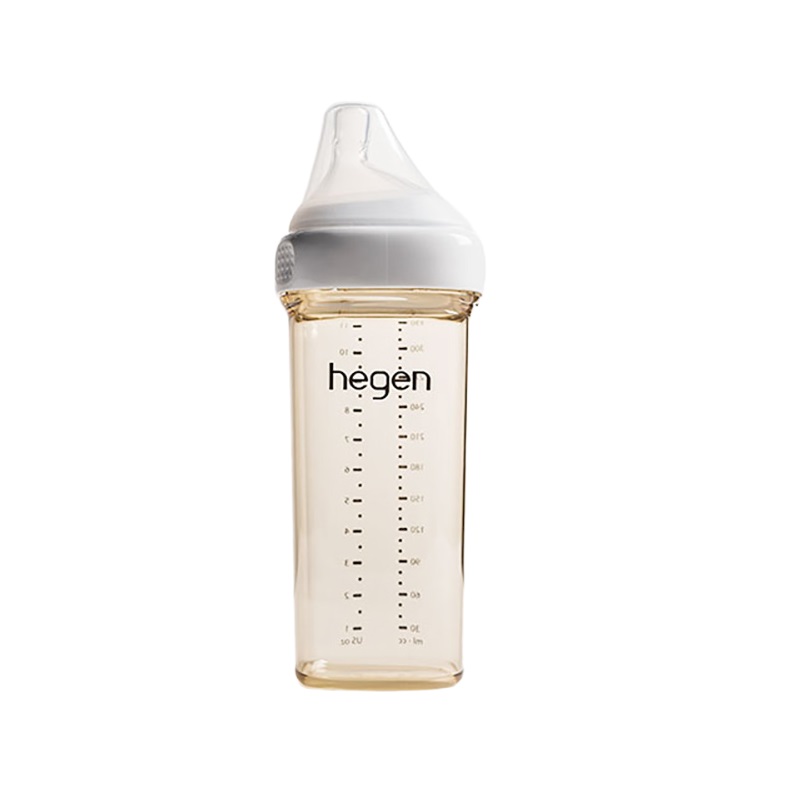 【Hegen】金色奇蹟PPSU多功能方圓型寬口奶瓶 330ml