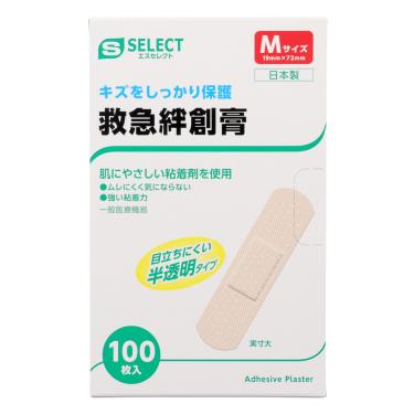 【S-SELECT】OK繃(未滅菌)-M-100入
