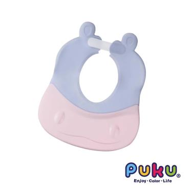 （任2件9折）【PUKU 藍色企鵝】可調式幼兒洗髮帽 粉紫