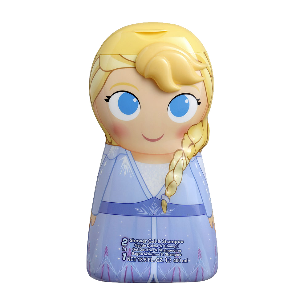 (滿額贈)【Disney Frozen Elsa艾莎 】2合1沐浴洗髮精 400ml 活動至4/30