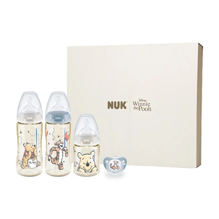 【德國NUK】NUK x Disney小熊維尼聯名新生兒禮盒　廠商直送