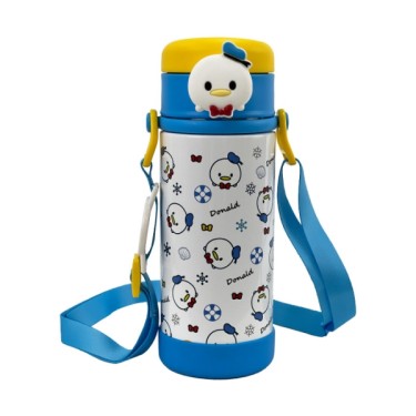 【Disney】保溫瓶杯帶款(380ml/個)唐老鴨