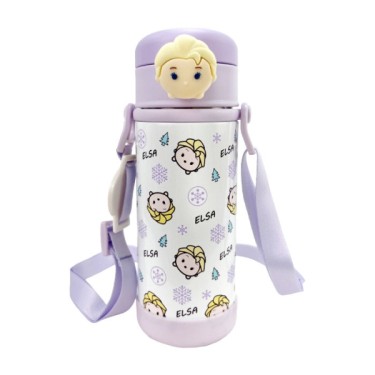 【Disney】保溫瓶杯帶款(380ml/個)艾莎