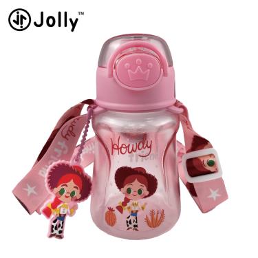 （送直飲水瓶）【Jolly】玩具總動員系列水瓶（350ml）翠絲造型 （粉）
