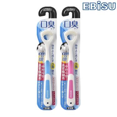 【日本EBISU】口臭對策刮舌器（B-D3）顏色隨機
