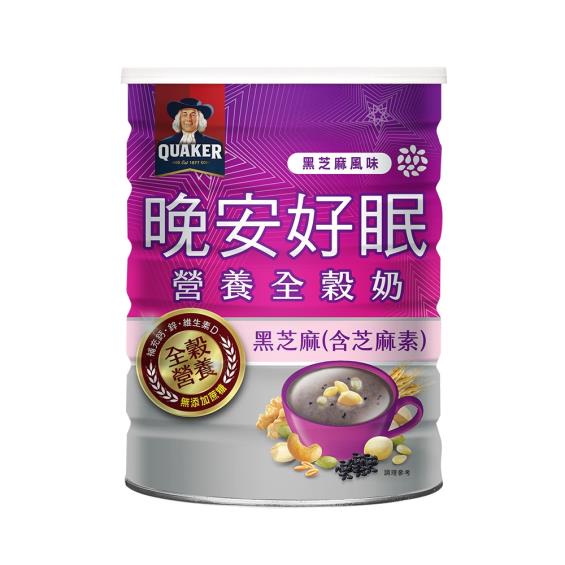 【QUAKER 桂格】晚安好眠營養全穀奶（600g／罐）