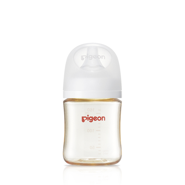 【Pigeon 貝親】第三代母乳實感PPSU奶瓶（160ml）純淨白
