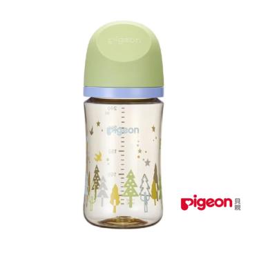 【Pigeon 貝親】第三代母乳實感PPSU奶瓶（ 240ml）森林星空
