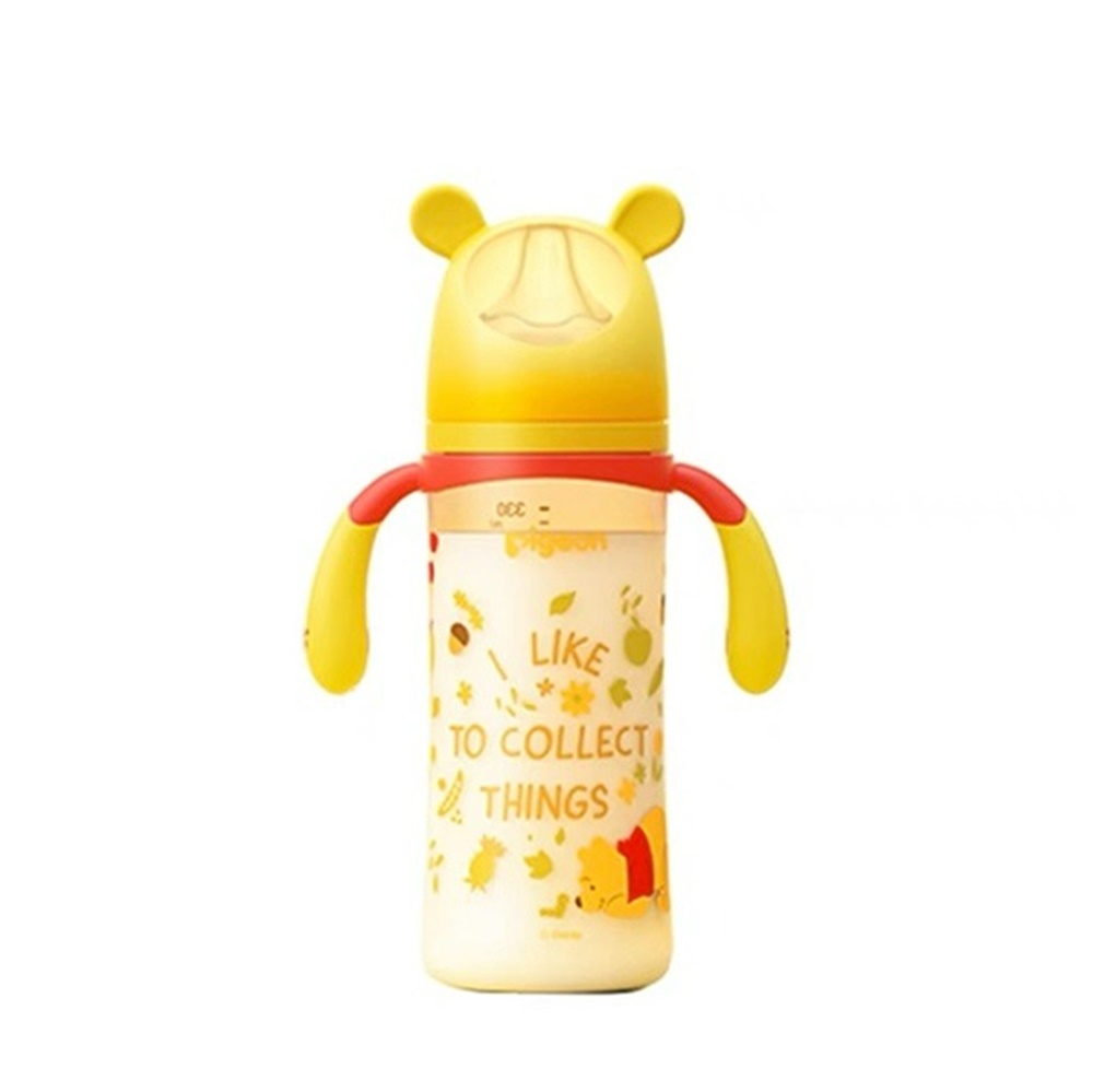 【Pigeon 貝親】迪士尼母乳實感PPSU奶瓶（330ml）維尼寶盒