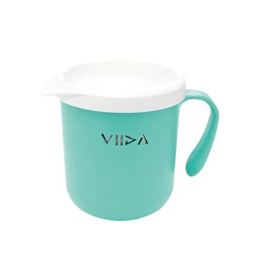 【VIIDA】Souffl 抗菌不鏽鋼杯 ( 湖水綠 )