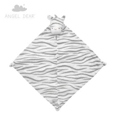 （下單現折）【美國ANGEL DEAR】嬰兒安撫巾-黑白斑馬 廠商直送